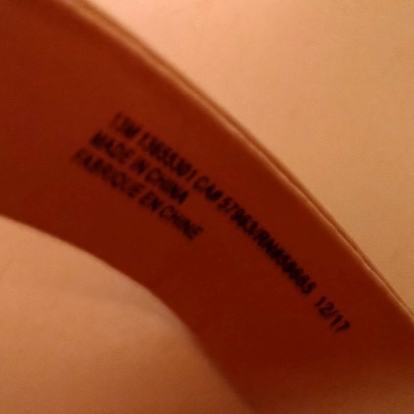 Abound Tan Open Toe Ankle Strap High Heels Size 13m - Picture 6 of 6